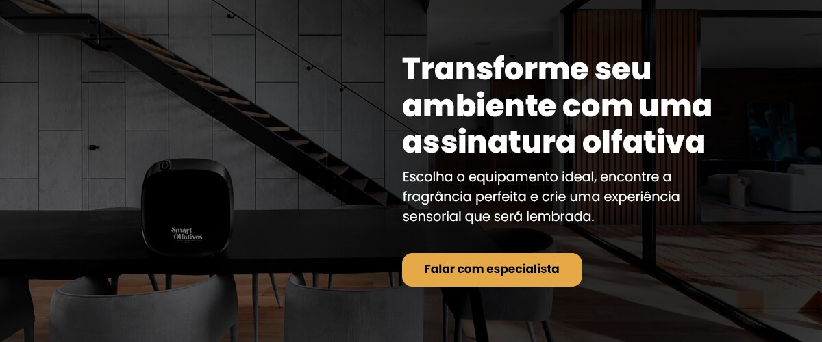 Transforme seu ambiente com uma assinatura olfativa