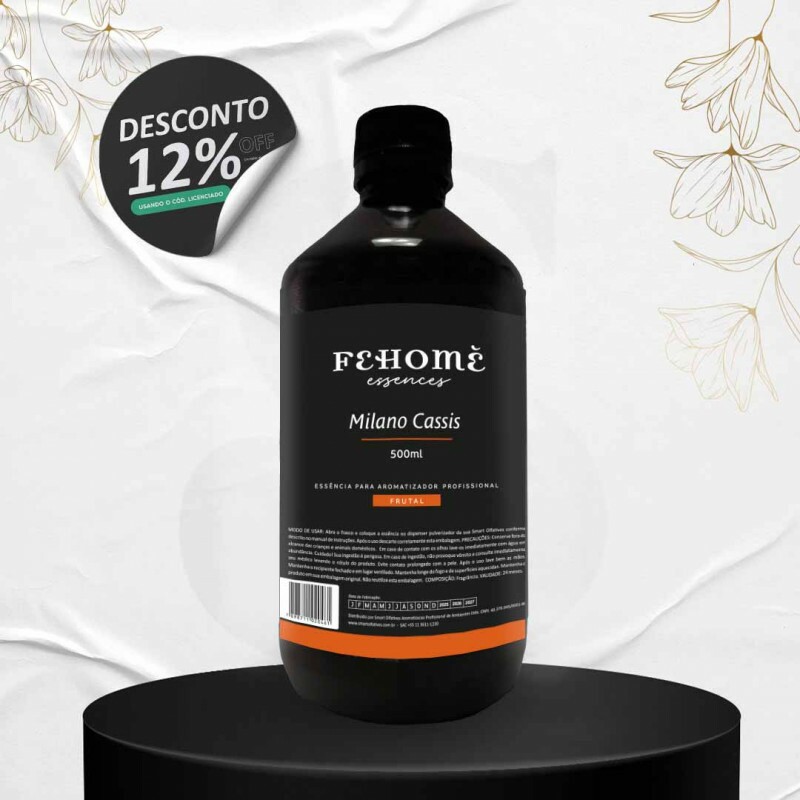 Essência Milano Cassis 500ml