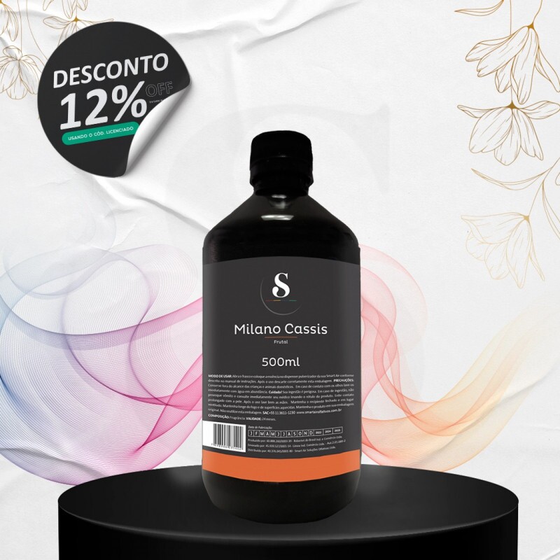 Essência Milano Cassis 500ml
