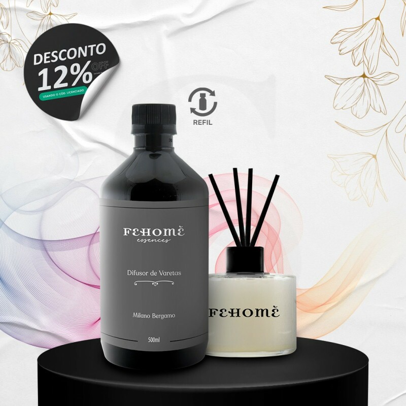 Refil Difusor de Varetas Milano Bergamo 500ml