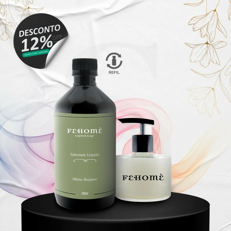 Refil Sabonete Líquido Milano Bergamo 500ml