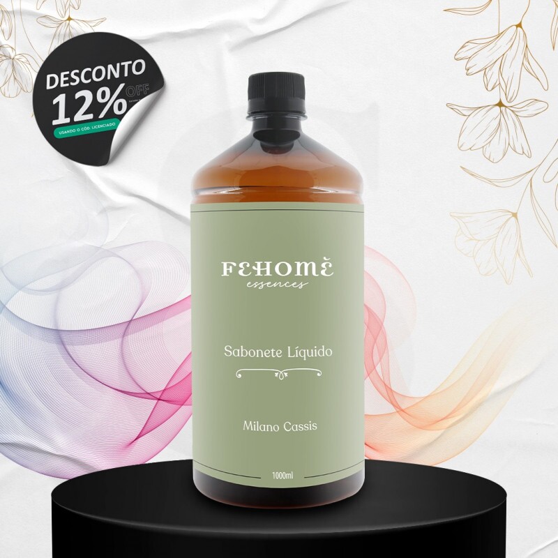 Refil Sabonete Líquido Milano Cassis 1.000ml