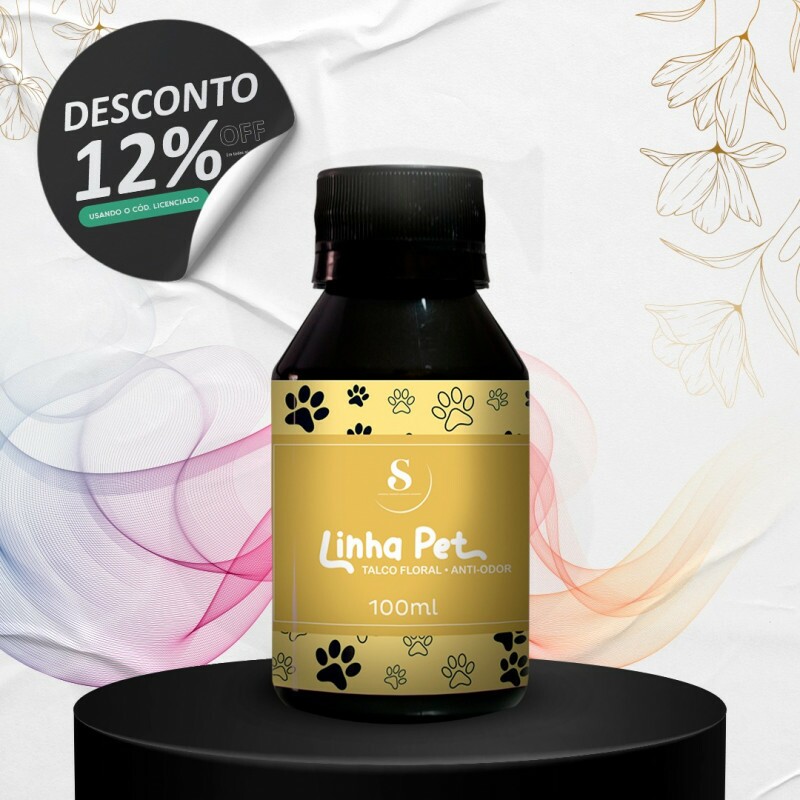 Essência Linha Pet - Talco Floral 100ml