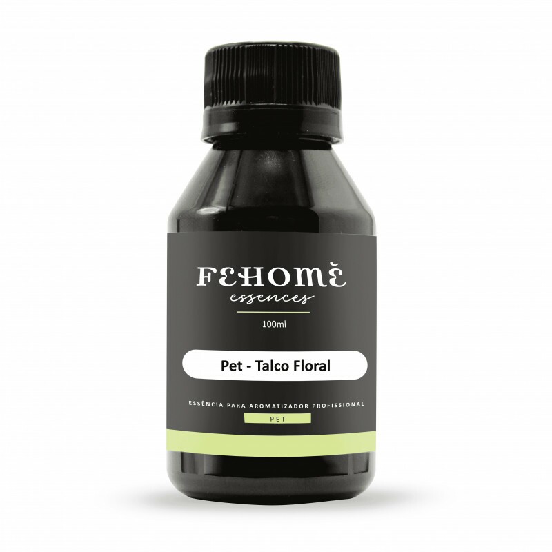 Essência Linha Pet - Talco Floral 100ml Essência Linha Pet - Talco Floral 100ml