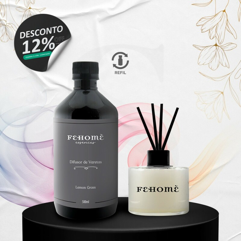 Refil Difusor de Varetas Lemon Grass 500ml