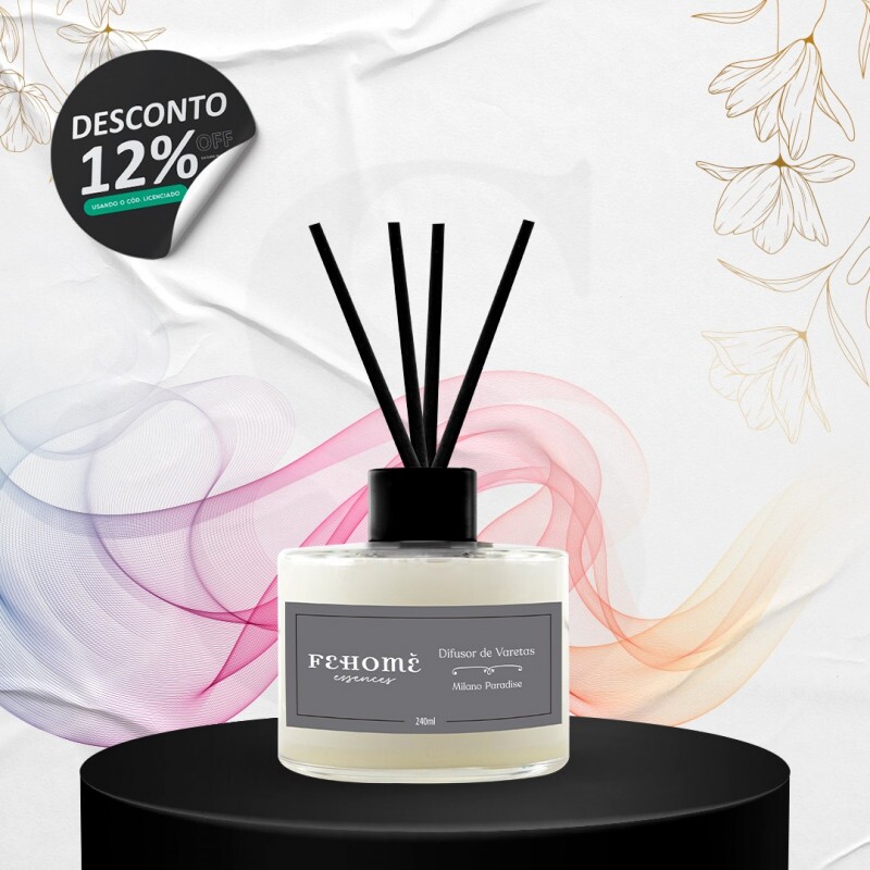 Difusor de Varetas Milano Paradise 240ml