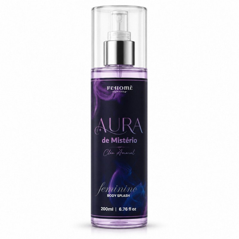 Body Splash Feminino Aura de Mistério - Cléa Amaral 200ml Body Splash Feminino Aura de Mistério - Cléa Amaral 200ml