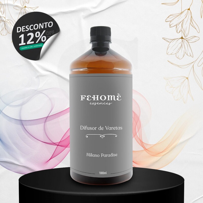 Refil Difusor de Varetas Milano Paradise 1.000ml